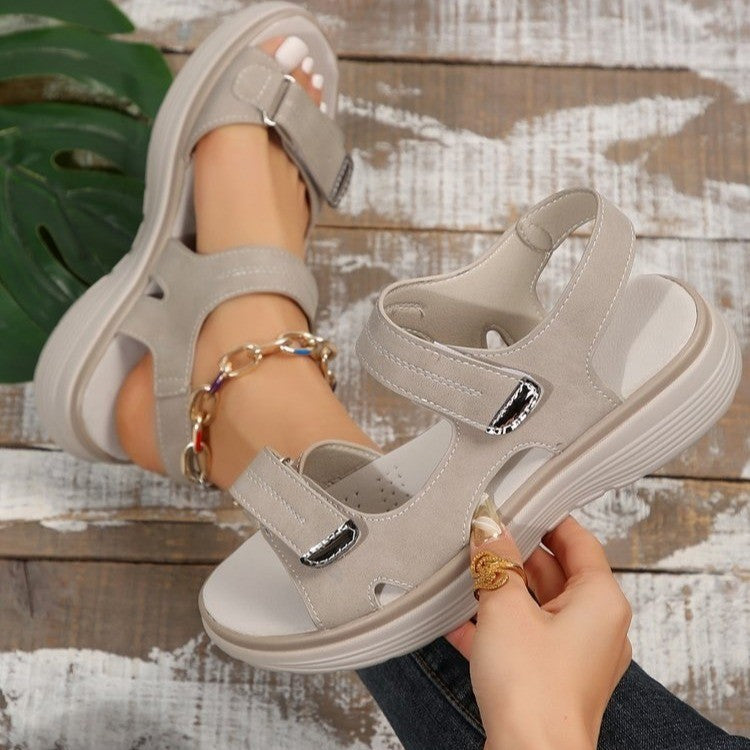 Velcro-desigCasualn summer sandals | women beach sandals | Begogi Shop |