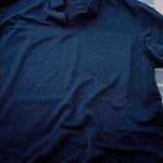 Scissors Collar T-shirt Men's Short Sleeve Solid Color Thin