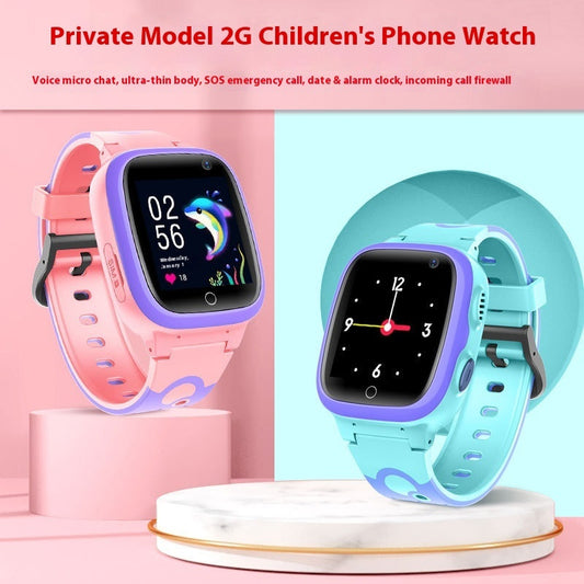 Q12S Children's Smart Positioning Watch Waterproof Photo Touch Screen Student Smart Watch