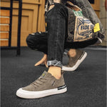 Fashion Breathable Leather Casual Sneakers For Men