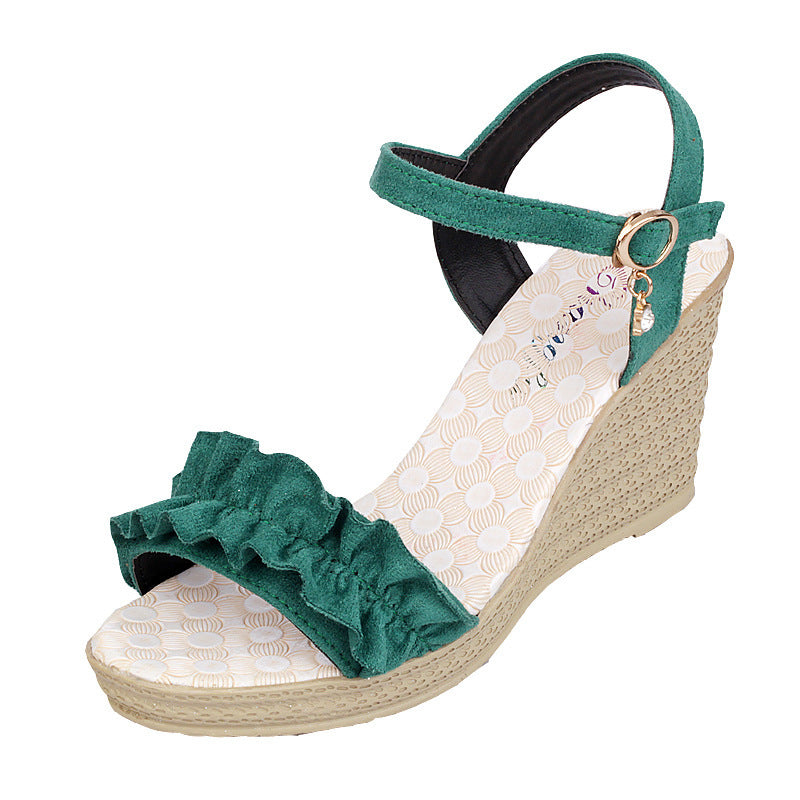 Heeled sandals with soft lace | diamond toe heeled sandals | Begogi Shop |