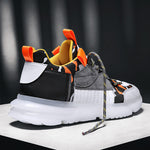 Flying woven casual mesh sneakers