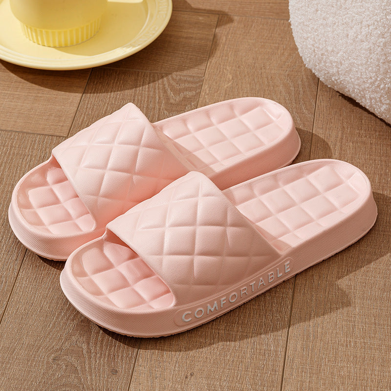 Men's Home Slippers with Plaid Design | bath slippers for indoor floor| Begogi Shop |