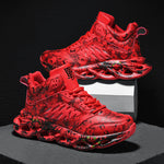 Net red shock-absorbing sneakers