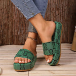 women's thick-soled flat slippers | Begogi Shop |