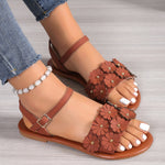 Flat sandals for women Summer thong Roman  | Begogi Shop |