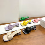 Candy Color Flip Flops | cute high heel sandals for women | Begogi Shop |
