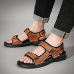 Summer Sandals Men's Velcro Sandals And Slippers