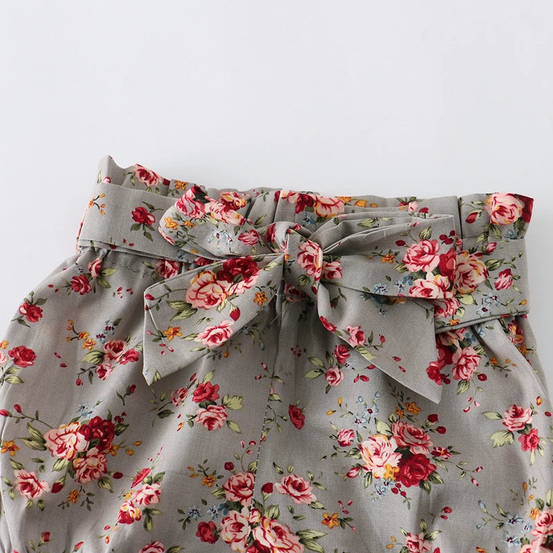 Girl's summer clothing | Shorts | Bow headband |BEGOGI SHOP |