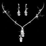 Silver Plated Crystal Bridal Jewelry Set | BEGOGI shop | 1 CHINA