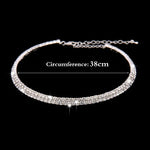 Silver Plated Crystal Bridal Jewelry Set | BEGOGI shop |