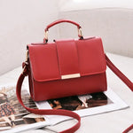 Fashionable women's bag | Leather bags | Shoulder bag | BEGOGI SHOP | Winered 20X8X15cm