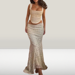 Transparent Lace Dresses for Women | long tight sleeveless dresses | elegant evening dresses | BEGOGI SHOP | Lace Dress 55 L