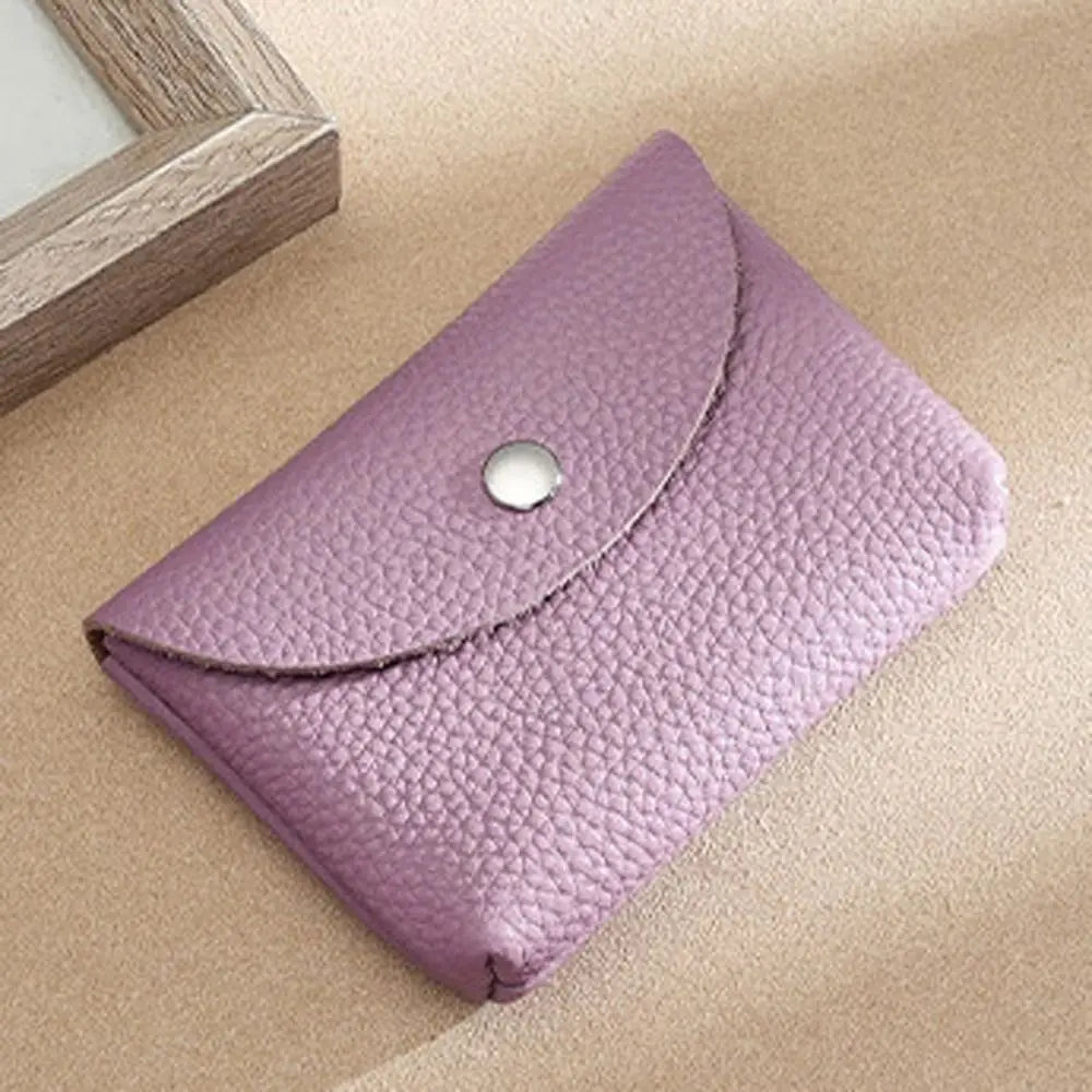 Zipper purse | wallets for women | |casual portable wallet |BEGOGI SHOP | purple-simple