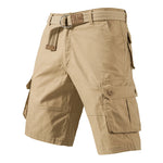 Men's Cargo Shorts |casual summer shorts|BEGOGI SHOP | 01 Khaki
