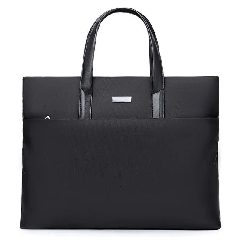 Men's Lightweight Tote Bag | Large Capacity Laptop Tote Bag | BEGOGI SHOP | Black