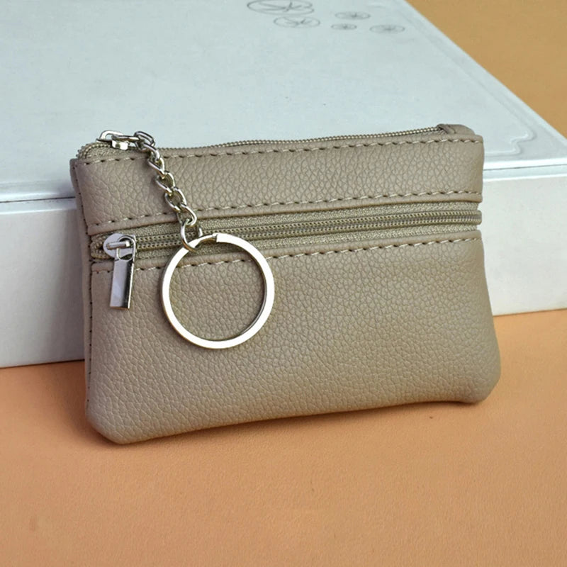 Small mini purse | Key case | Loose money bag |BEGOGI SHOP | camel