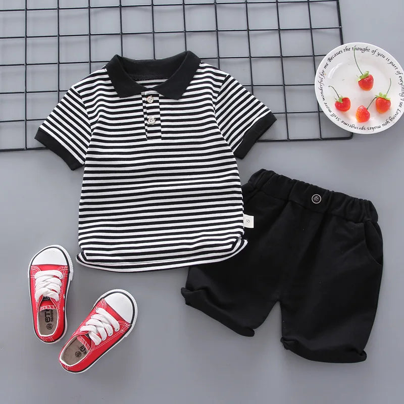 Boys and Girls Baseball Clothing | Fine tracksuit for baby | BEGOGI SHOP| Black