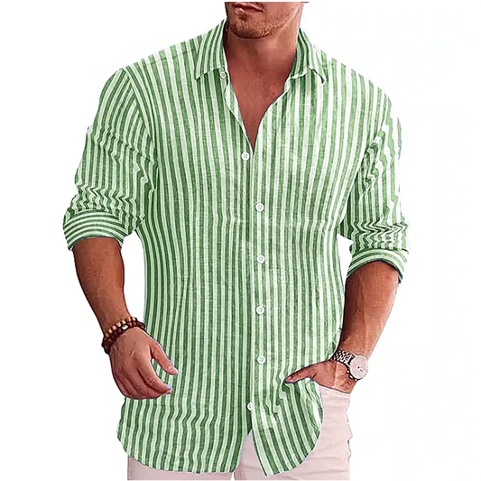 Men's formal shirt with lapel button | BEGOGI shop | WSOC787