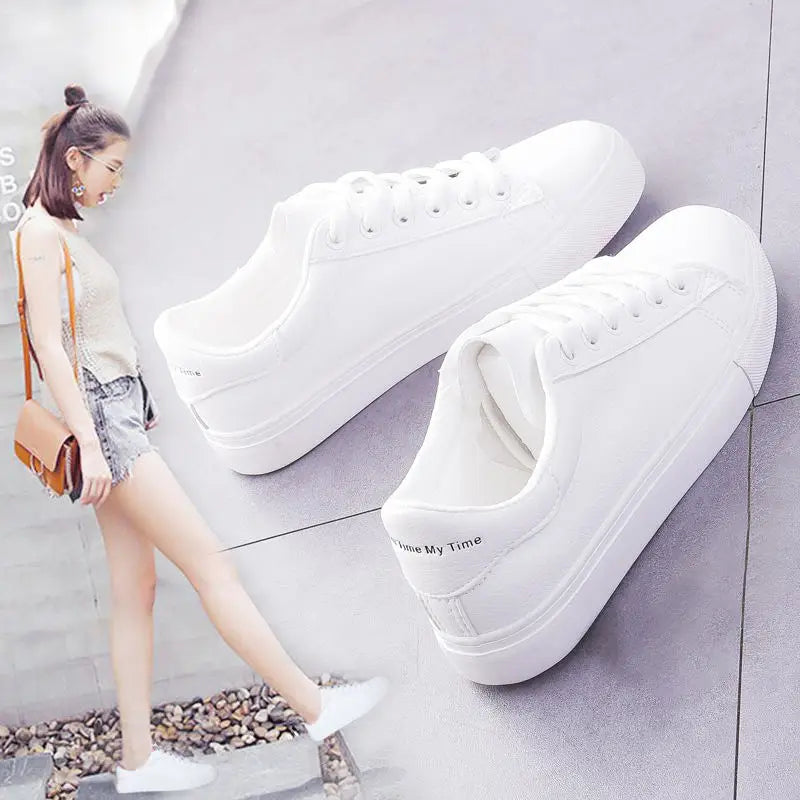 Women's fashion shoes | Classic casual shoes | BEGOGI SHOP | White