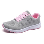 Casual shoes for women | Breathable Mesh Flat Walking Shoes | BEGOGI SHOP| GPink