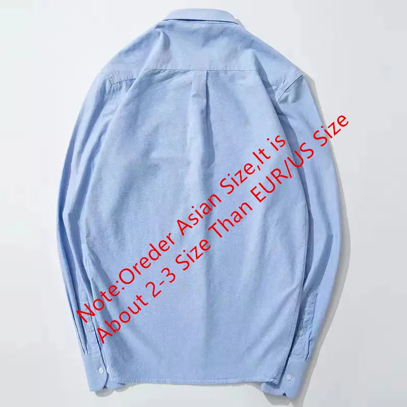 Men's 100% Cotton Oxford Shirt | Without pocket |BEGOGI SHOP |
