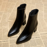 British Style Thin Boots for Women | side zipper new collection | BEGOGI SHOP|