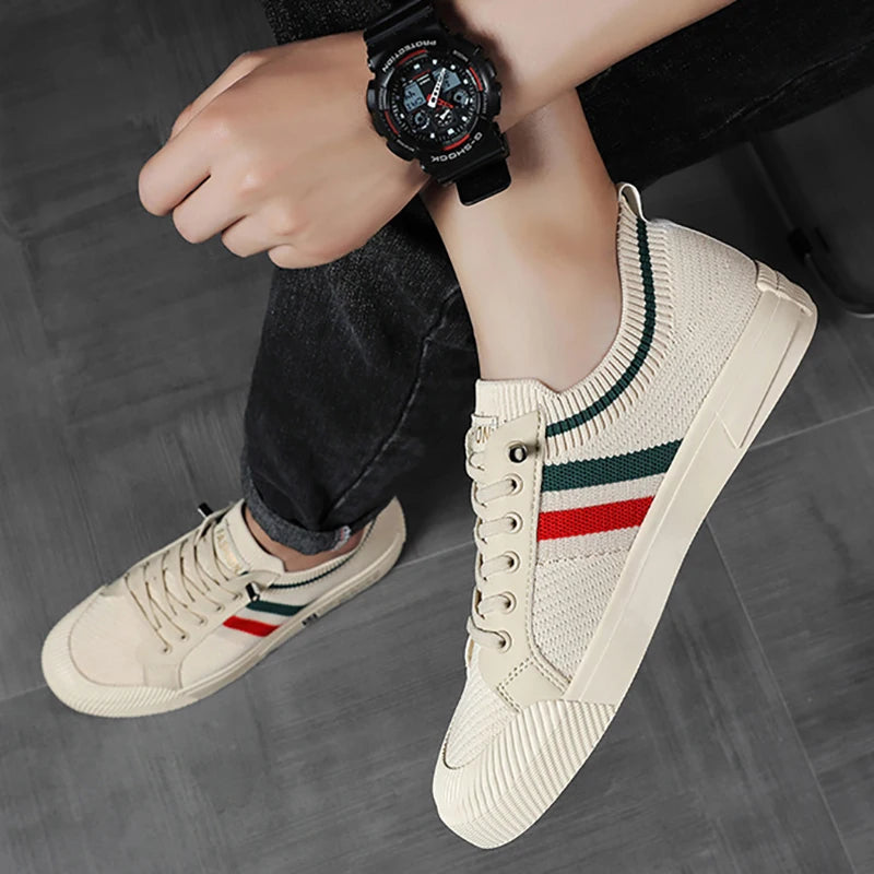 Men's Casual Sneakers | light loafers | breathable | flat shoes for men |BEGOGI SHOP |