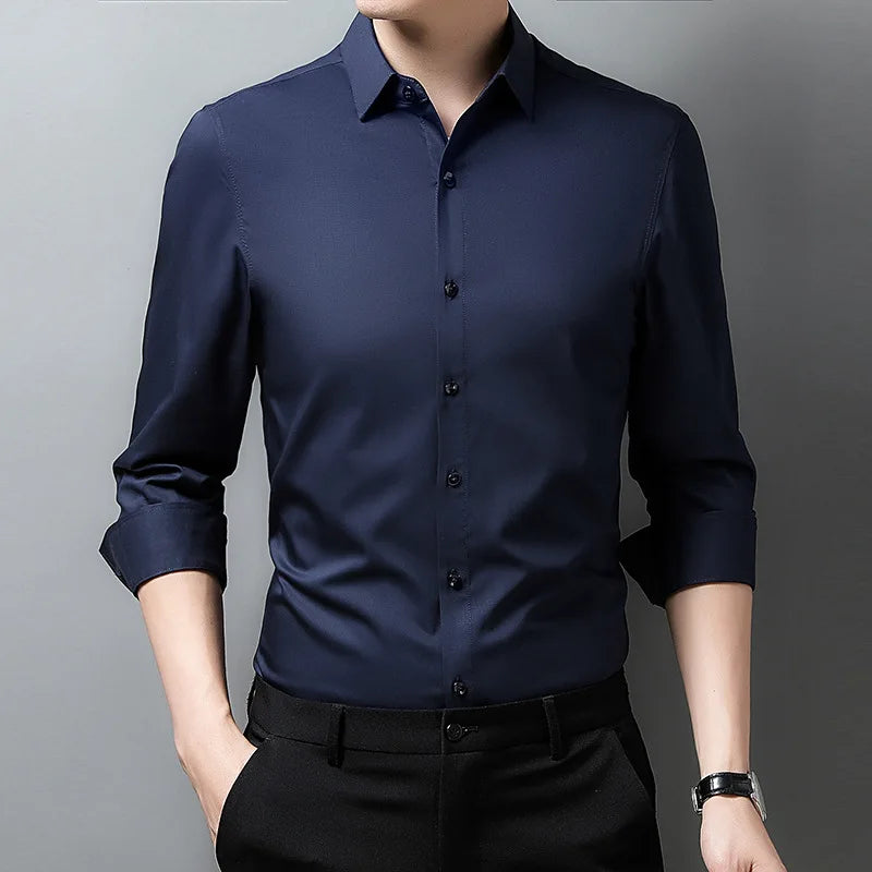 Men's Casual Fashion Business | BEGOGI shop| Navy Blue