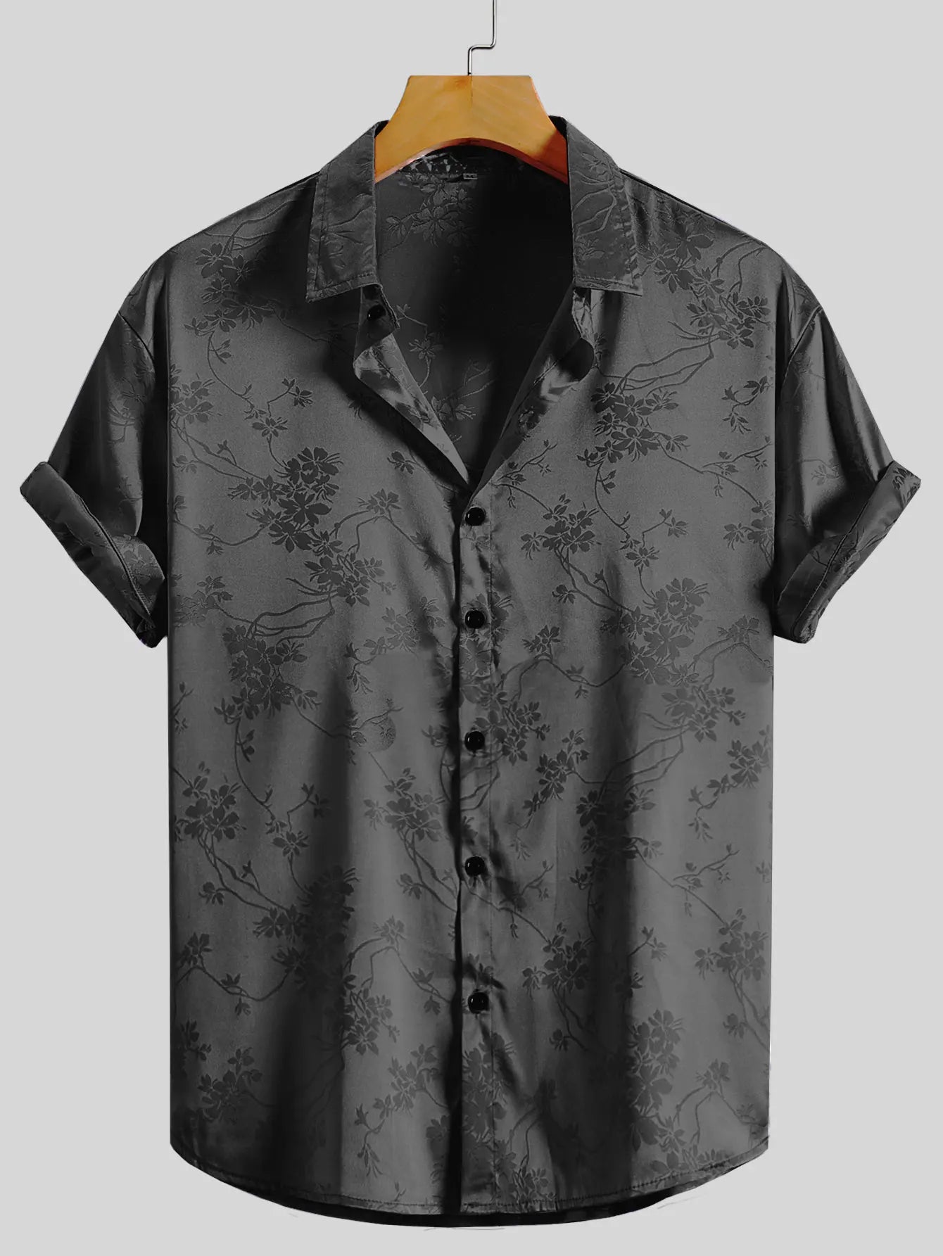 Embroidered Shirts with Sleeves | BEGOGI shop | Black
