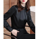 Blouses for women | Sexy blouses with roll neck | BEGOGI Shop | black