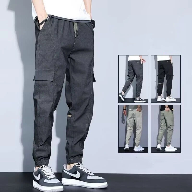 Soft Fabric Cargo Pants for Men | Multi-pocket|BEGOGI SHOP |
