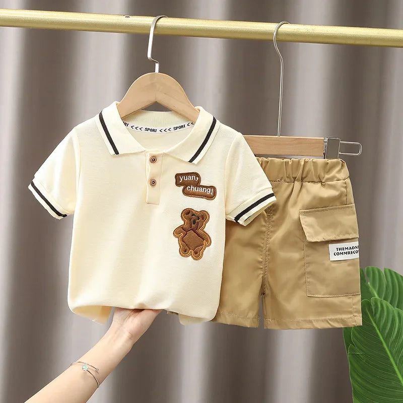 Children's clothing | sets for children | t-shirt | shorts | BEGOGI | Type 1
