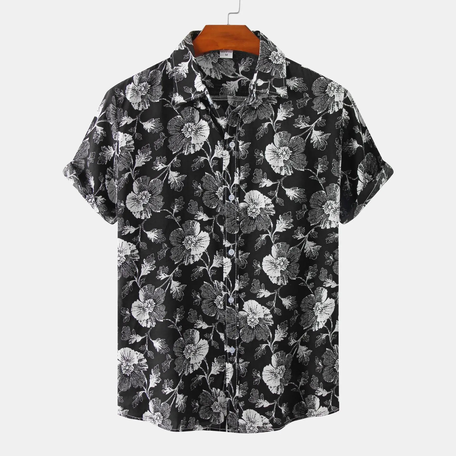 Men's Hawaiian Shirt Button-Down Lapel for Outdoors | BEGOGI shop | ES823M20230514W