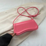 Women's shoulder bag | Small bag | Textured crossbody bag |BEGOGI SHOP | Pink