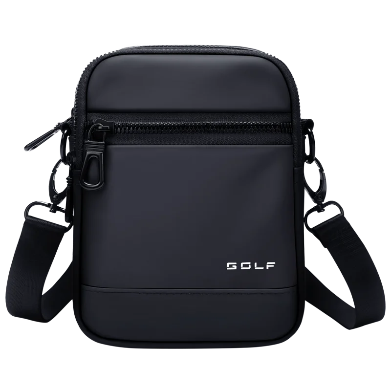 GOLF bag for men | Waterproof sports crossbody bag |BEGOGI SHOP | black