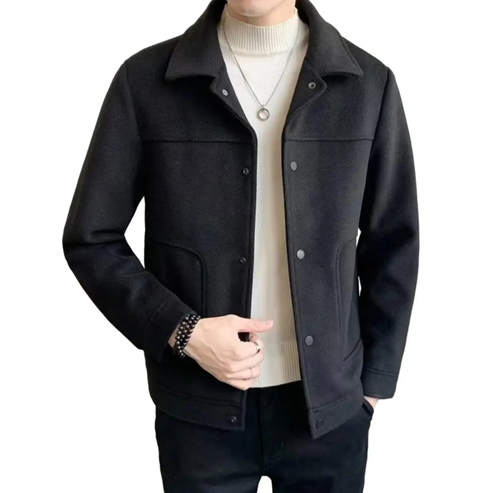 Short jacket casual coats | BEGOGI shop | Black