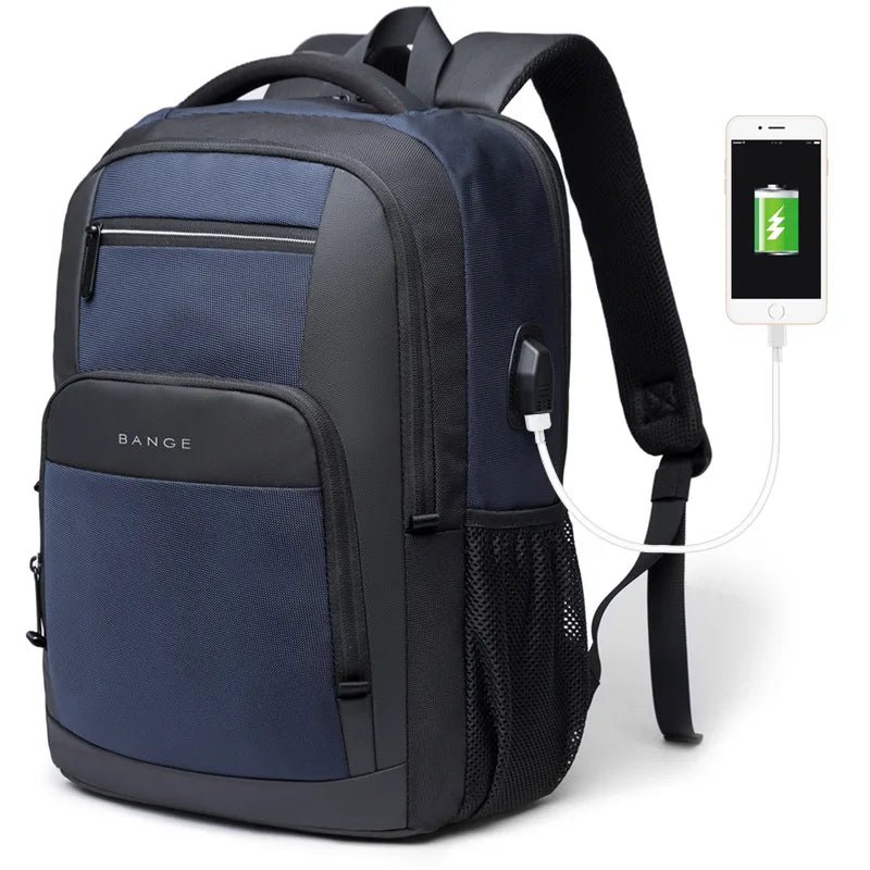 Men's Laptop Bag | school backpacks for Men | BEGOGI SHOP | Blue 45x32x15cm