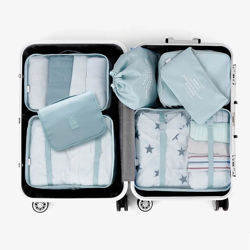 Set travel bag | Clothes organizer | Travel organizer | BEGOGI Shop |