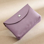 Zipper purse | wallets for women | |casual portable wallet |BEGOGI SHOP | purple-2 layer