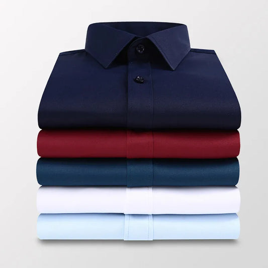 Men's dress shirts | Men's Long Sleeve Slim Formal Shirts | BEGOGI SHOP |