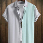 Vertical Stripes Men's Shirt | BEGOGI shop | ESYJXC3741