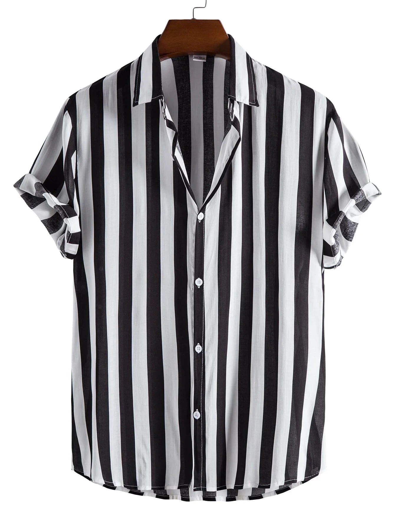 Vertical Stripes Men's Shirt | BEGOGI shop | NCLZ1N20230712N