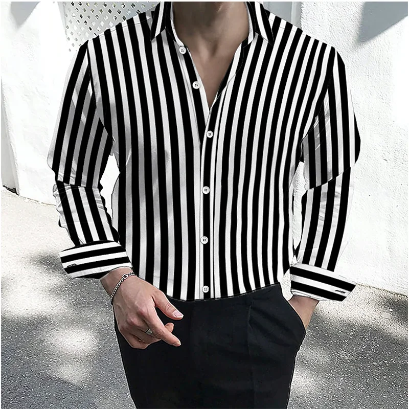Men's formal shirt with lapel button | BEGOGI shop | WSOC782