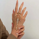 Vintage Women's Chain Bracelet and Ring Set | BEGOGI shop |