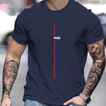 Men's Short Sleeve T-Shirt | luxury brand | BEGOGI SHOP | A0248 II PARIS