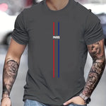 Men's Short Sleeve T-Shirt | luxury brand | BEGOGI SHOP | A0248 II PARIS 2