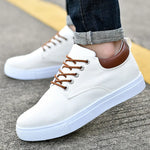 Casual sneakers for Men | Breathable shoes | Flat tennis | BEGOGI SHOP| White