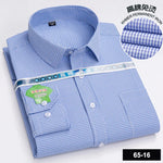 Men's Plaid Long Sleeve Shirt | BEGOGI shop | 65-16 43