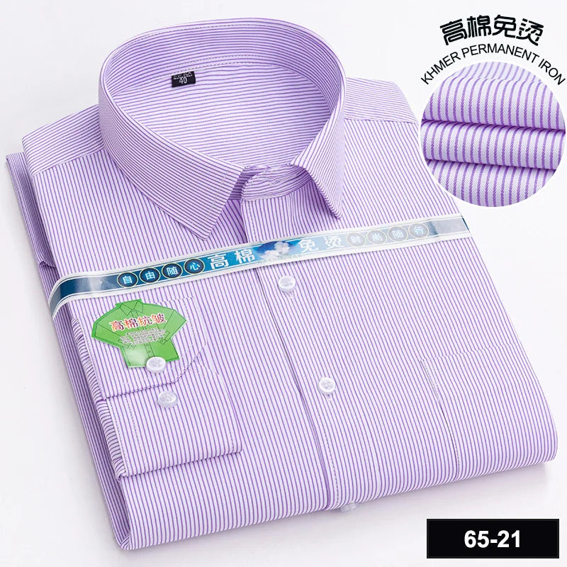 Men's Plaid Long Sleeve Shirt | BEGOGI shop | 65-21